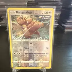 Pokemon Kangaskhan 204/264 Fusion Strike Rapid Strike Rare Reverse Holo Card - Image 1