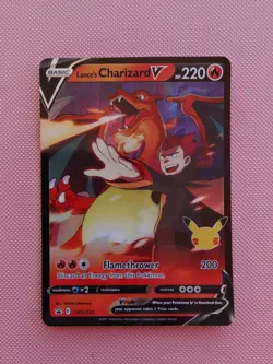 Lance’s Charizard V SWSH133 - Ultra Rare Promo - Celebrations Pokemon Card MINT - Image 1