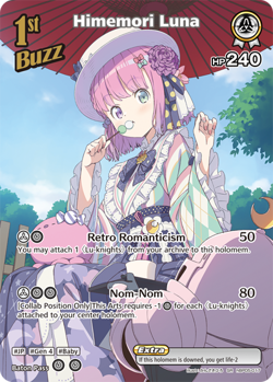 Himemori Luna SR hololive OFFICIAL CARD GAME hBP05-017 Enchant Regalia ENGLISH - Image 1