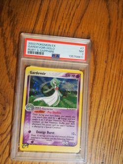 Pokemon 2003 Ruby Sapphire Gardevoir holo card, PSA 7 - Image 1