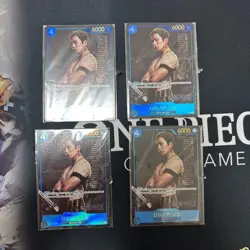 One Piece Card Game Zoro Live-Action Promo 4 Pieces Mackenyu - Image 1