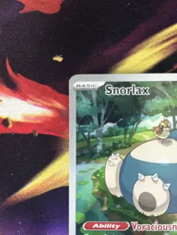 Pokemon Snorlax 051 SVP Scarlet & Violet Promo Holo 150 HP English Card - Image 3
