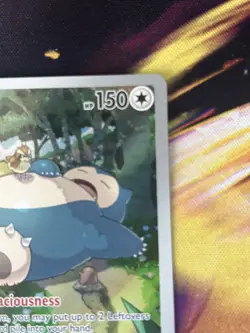Pokemon Snorlax 051 SVP Scarlet & Violet Promo Holo 150 HP English Card - Image 4