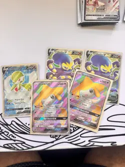 Pokemon TCG GC/Break/V/Full Art Lot of 26 Cards - Image 1