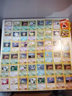 Lot Of 54 Vintage Gym Challenge Pokemon Cards Common Uncommon LP - Image 1
