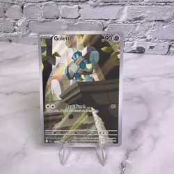 Golett #122/086 Black Bolt SV11 Holo Pokemon Card English NM ✅ - Image 1