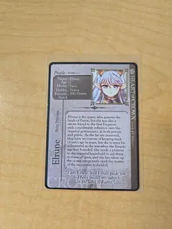 Heart Of Crown Fairy Princess Elrune Exclusive Anime Central 2019 Promo Card NM - Image 2
