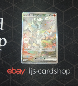 Reshiram ex 166/086 White Flare Special Illustration Rare NM Pokemon Card T1 - Image 1