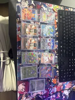 Pokemon 9 Card Full Art, Illustration Rare Lot- Awesome Condition As Shown - Image 1
