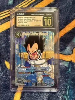 Dragon Ball Super Card Game Vegeta, Saiyan Strength Perfect Combination BT23-060 - Image 1