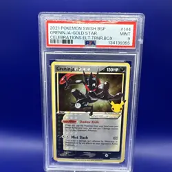 Greninja Star SWSH144 SWSH: Sword & Shield Promo Cards Holo PSA 9 - Image 1
