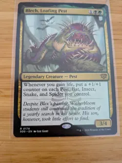 MTG Blech, Loafing Pest 0176 Secrets of Strixhaven M/NM Free UK P&P - Image 1