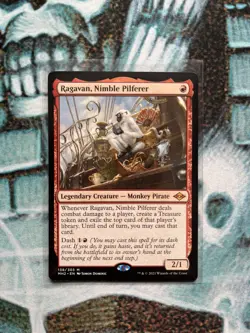 Magic: The Gathering Ragavan, Nimble Pilferer Legendary Creature Mythic MH2 #138 - Image 1