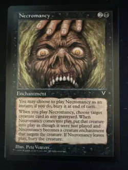 MTG Necromancy Visions Regular - Image 1
