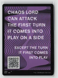 Coruscation Mage Token 0017 Bloomburrow BLB MTG Magic - Image 2