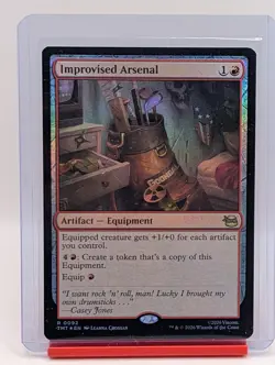 Improvised Arsenal [Foil] #92 Magic Teenage Mutant Ninja Turtles - Image 1