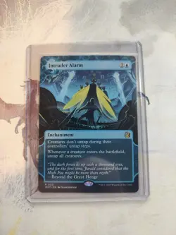 MTG Intruder Alarm (21/103) Wilds of Eldraine Enchanting Tales NM - Image 1