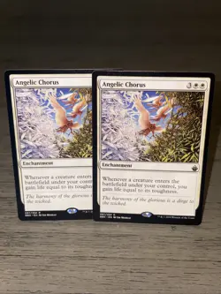 2x MTG Battlebond- Angelic Chorus 087 Regular NM - Image 1