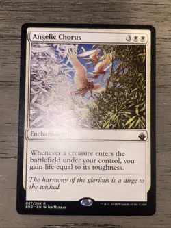 2x MTG Battlebond- Angelic Chorus 087 Regular NM - Image 3