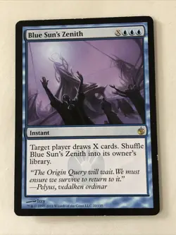 Blue Sun’s Zenith X1 Mirrodin Besieged Ex+ Condition See Front/back Pics - Image 1