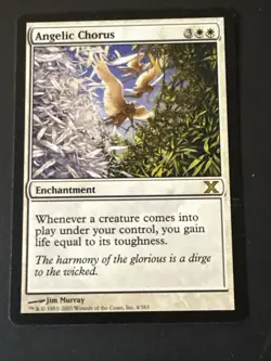 Angelic Chorus X1- 10th Edition Ex+ Condition See Front/back Pics - Image 1