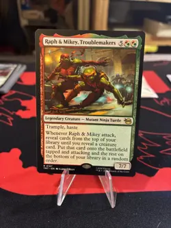 Raph & Mikey, Troublemakers R Teenage Mutant Ninja Turtles 0167 Regular NM - Image 1