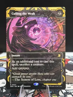 MTG: Secrets of Strixhaven - Culling the Weak Regular R 0027 - Image 1