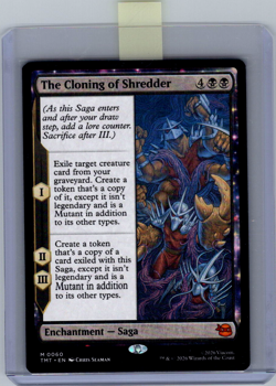 The Cloning of Shredder M - TMT-60 NM - Magic The Gathering - MTG - Image 1