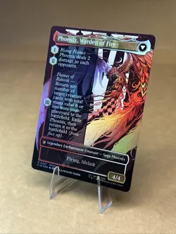 MTG FOIL Joshua, Phoenix's Dominant // Phoenix, Warden of Fire(#397) Borderless - Image 3