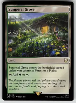 Sunpetal Grove Normal R Commander: The Lord of the Rings 336 NM - Image 1