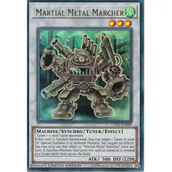 Ct15-En009 Martial Metal Marcher Limited Edition Near Mint YuGiOh TCG - Image 1