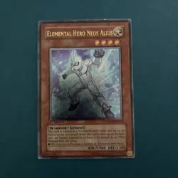 Yugioh: Elemental Hero Neos Alius - TAEV-EN018 - Ultimate Rare - 1st Edition LP - Image 2