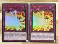 2x YUGIOH OBLITERATE LDK2-ENY03 Ultra Rare Unlimited NM - Image 2