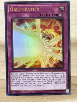 2x YUGIOH OBLITERATE LDK2-ENY03 Ultra Rare Unlimited NM - Image 5