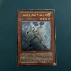 Yugioh: Elemental Hero Neos Alius - TAEV-EN018 - Ultimate Rare - 1st Edition LP - Image 2