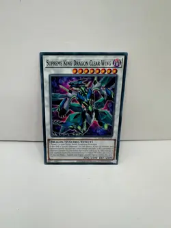 YuGiOh Supreme King Dragon Clear Wing LEDD-ENC30 Common - Image 1