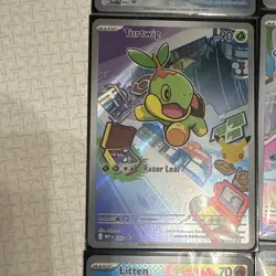 Pokemon First Partner Illustration Collection Lot - 6 Cards piplup, rowlet etc. - Image 5
