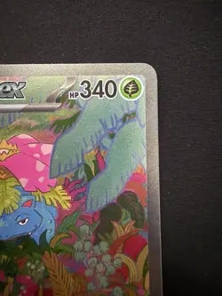 Pokemon TCG Venusaur ex Scarlet & Violet 151 198/165 Holo Illustration Rare - Image 3