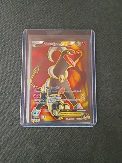Pokemon Houndoom EX Full Art Ultra Rare Holo Card 153/162 - Image 1