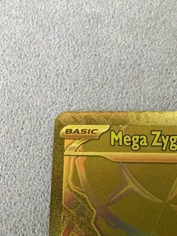 Mega Zygarde ex - Gold Mega Hyper Rare - Perfect Order - 124/088 - Pokemon Card - Image 2