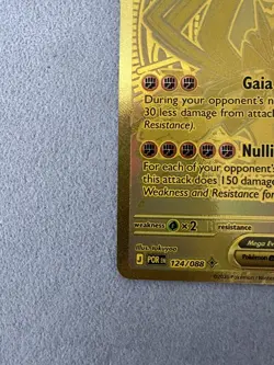 Mega Zygarde ex - Gold Mega Hyper Rare - Perfect Order - 124/088 - Pokemon Card - Image 4