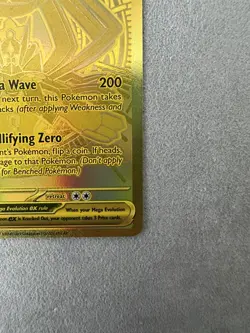 Mega Zygarde ex - Gold Mega Hyper Rare - Perfect Order - 124/088 - Pokemon Card - Image 5