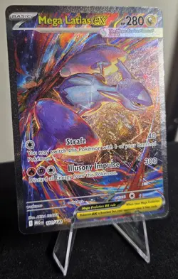 Pokemon Mega Latias EX 181/132: Mega Evolution Special Illustration Rare Holo - Image 2