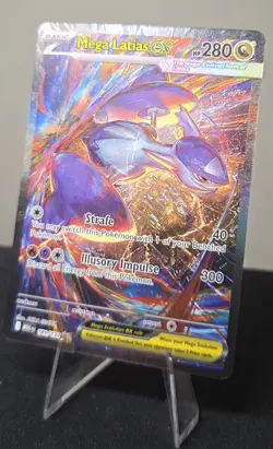 Pokemon Mega Latias EX 181/132: Mega Evolution Special Illustration Rare Holo - Image 3