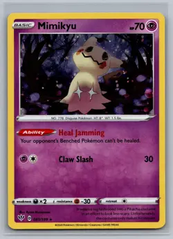 Mimikyu 081/189 Holo P Miscellaneous Cards & Products Pokemon NM/M - Image 1