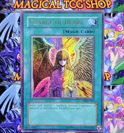 Yugioh Change of Heart Metal Raiders Ultra Rare MRD-060 Original Print 2002 PL - Image 1