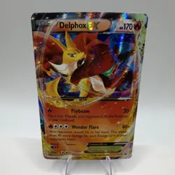The Pokemon Company Delphox EX XY19 XY Promo Holo English Basic Card LP - Image 1