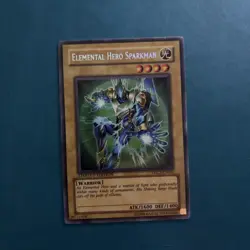 YuGiOh Elemental Hero Sparkman EHC2-EN001 - NM - Image 2