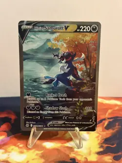 Pokemon TCG Hisuian Samurott V GG51/GG70 Crown Zenith: Galarian Gallery - Image 2