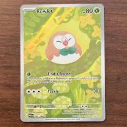 🔥Rowlet 90/88 Illustration Rare Holo Pokemon Perfect Order 2026🔥 - Image 1
